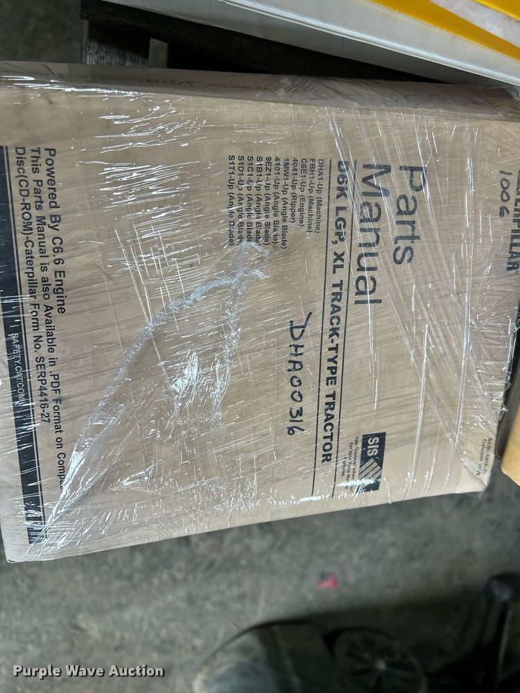 image for item DQ1029 Service and parts manuals