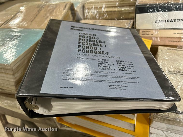 image for item DQ1029 Service and parts manuals