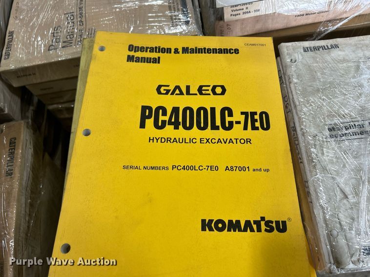 image for item DQ1029 Service and parts manuals