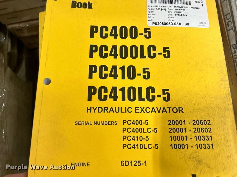 image for item DQ1029 Service and parts manuals