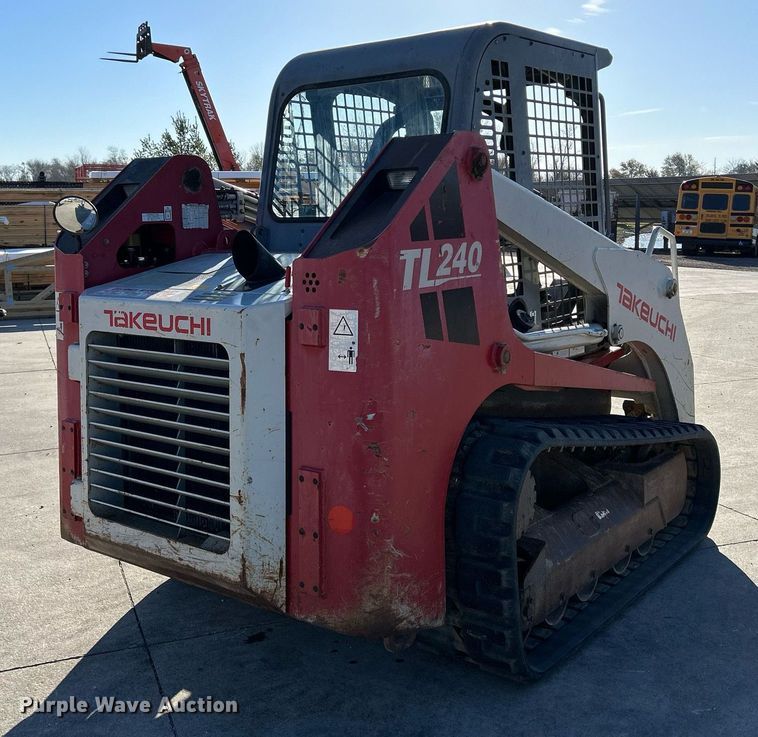 image for item DQ1046 2012 Takeuchi TL240  tracked skid steer loader