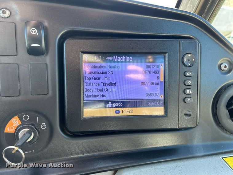 image for item DQ1051 2016 Caterpillar 730C  haul truck