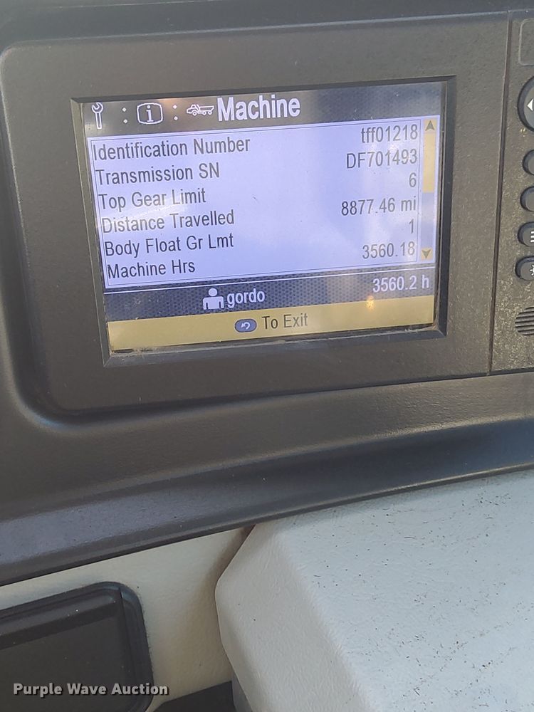 image for item DQ1051 2016 Caterpillar 730C  haul truck