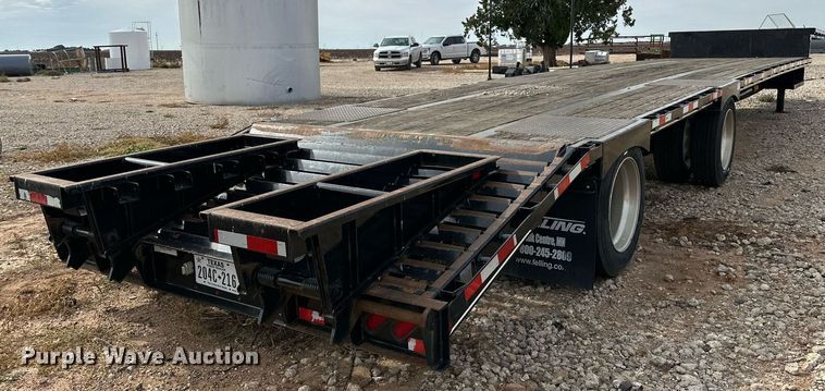 image for item DQ1518 2016 Felling  drop deck equipment trailer