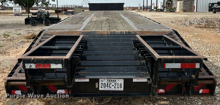 image for item DQ1518 2016 Felling  drop deck equipment trailer