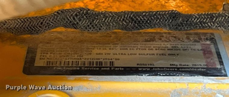 image for item DQ2264 2015 John Deere 1050K  dozer