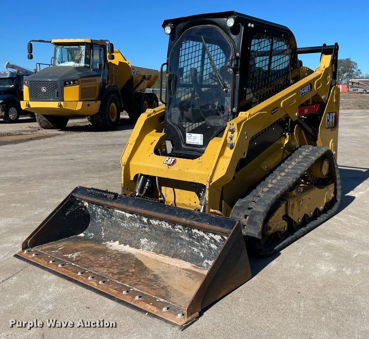 image for item DQ2270 2021 Caterpillar 259D3  tracked skid steer loader