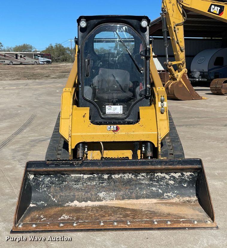 image for item DQ2270 2021 Caterpillar 259D3  tracked skid steer loader