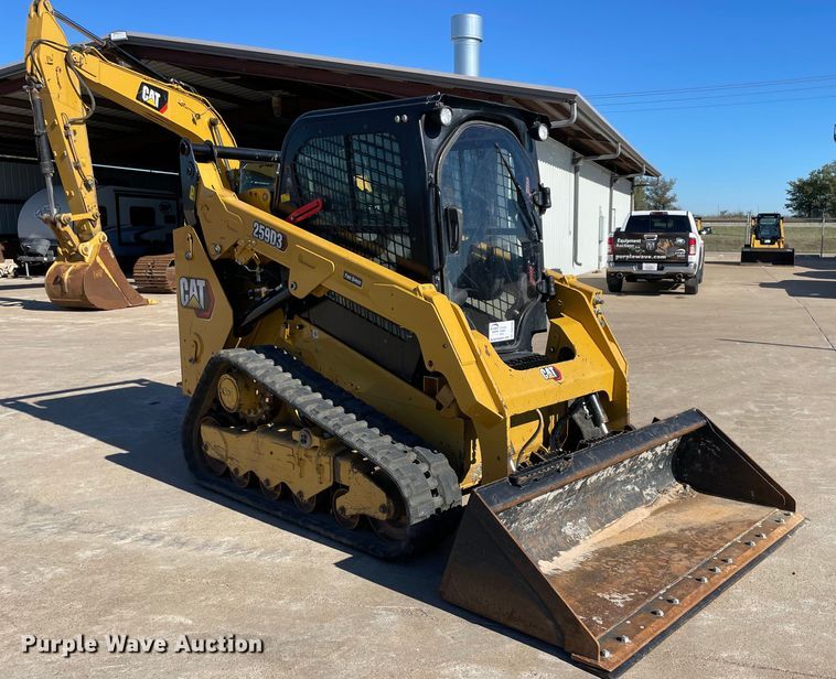 image for item DQ2270 2021 Caterpillar 259D3  tracked skid steer loader