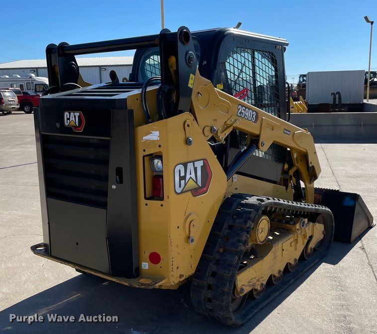 image for item DQ2270 2021 Caterpillar 259D3  tracked skid steer loader