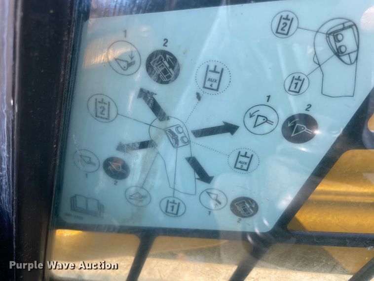 image for item DQ2270 2021 Caterpillar 259D3  tracked skid steer loader