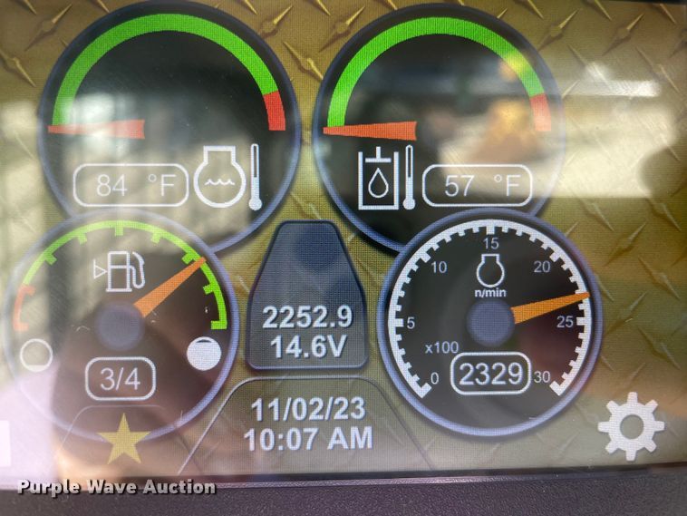 image for item DQ2270 2021 Caterpillar 259D3  tracked skid steer loader