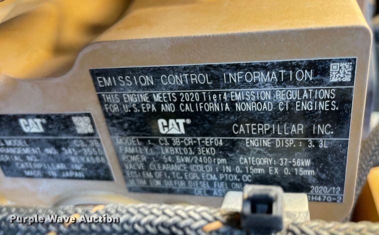 image for item DQ2270 2021 Caterpillar 259D3  tracked skid steer loader