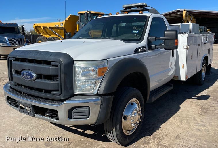 image for item DQ2273 2014 Ford F550 Super Duty  utility / service truck