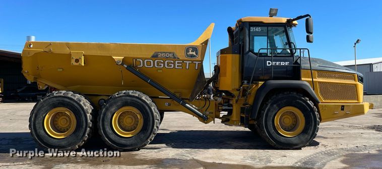 image for item DQ2274 2022 John Deere 260E  haul truck
