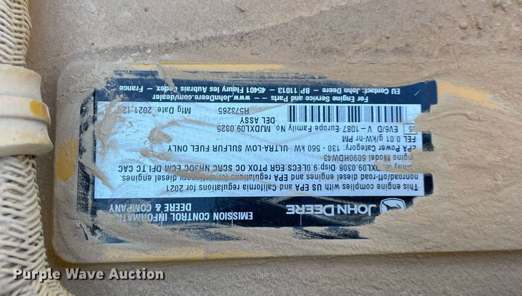 image for item DQ2274 2022 John Deere 260E  haul truck