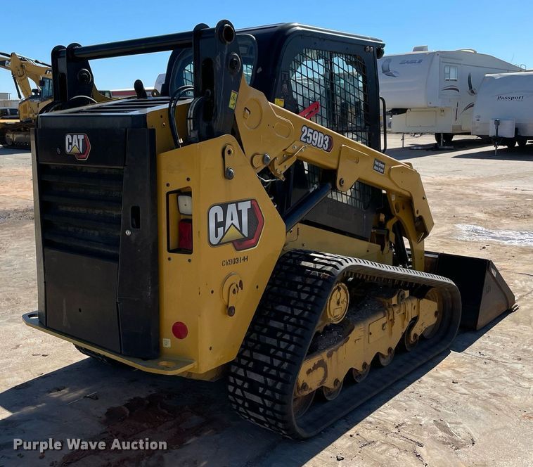 image for item DQ2281 2020 Caterpillar 259D3  tracked skid steer loader