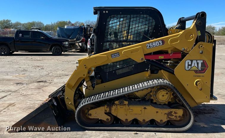 image for item DQ2281 2020 Caterpillar 259D3  tracked skid steer loader