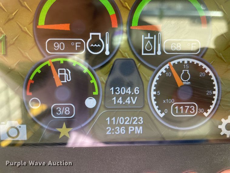 image for item DQ2281 2020 Caterpillar 259D3  tracked skid steer loader