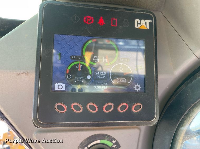 image for item DQ2282 2020 Caterpillar 259D3  tracked skid steer loader
