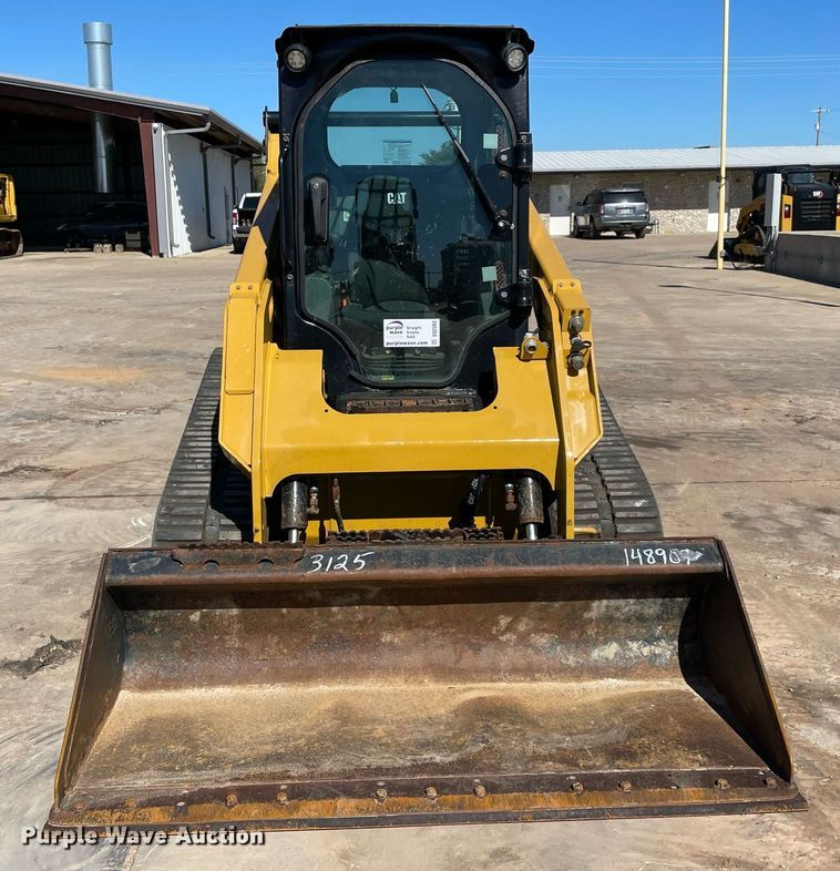 image for item DQ2283 2021 Caterpillar 259D3  tracked skid steer loader