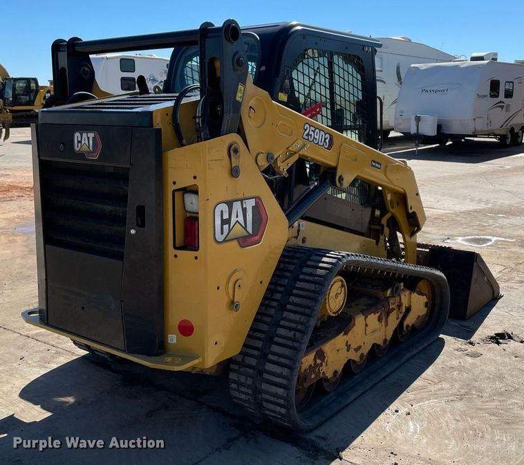 image for item DQ2283 2021 Caterpillar 259D3  tracked skid steer loader