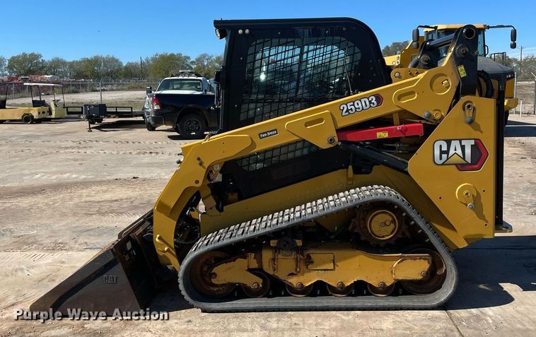 image for item DQ2283 2021 Caterpillar 259D3  tracked skid steer loader