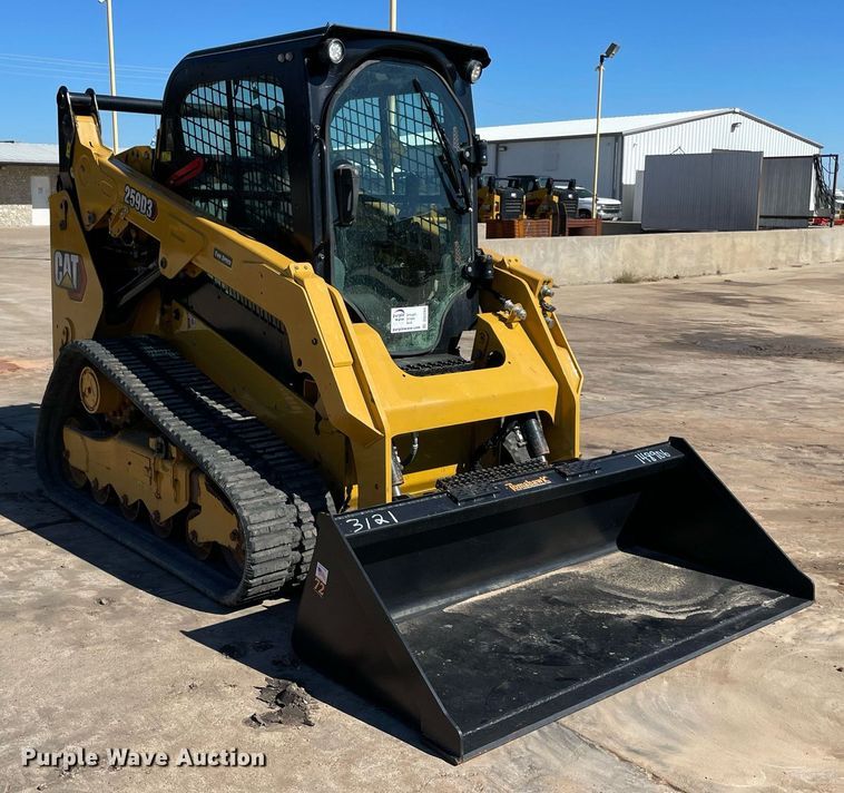 image for item DQ2284 2020 Caterpillar 259D3  tracked skid steer loader