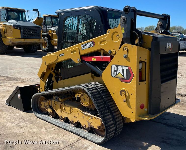 image for item DQ2284 2020 Caterpillar 259D3  tracked skid steer loader