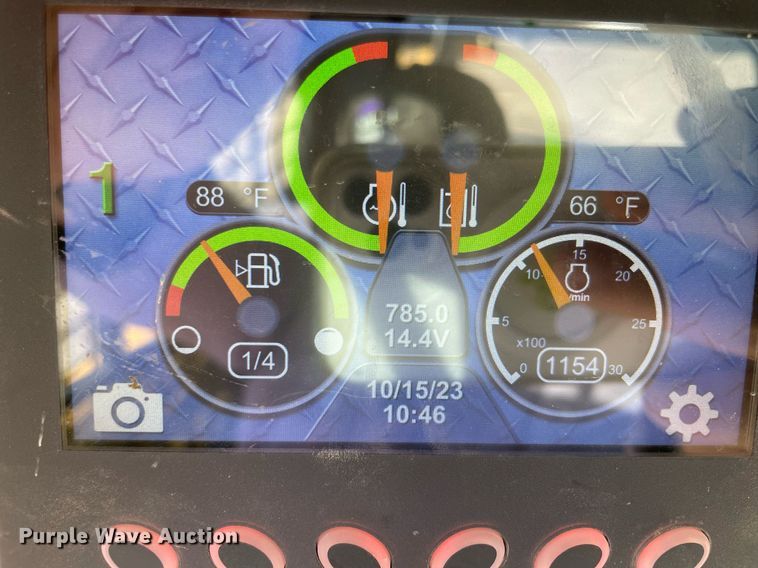 image for item DQ2284 2020 Caterpillar 259D3  tracked skid steer loader