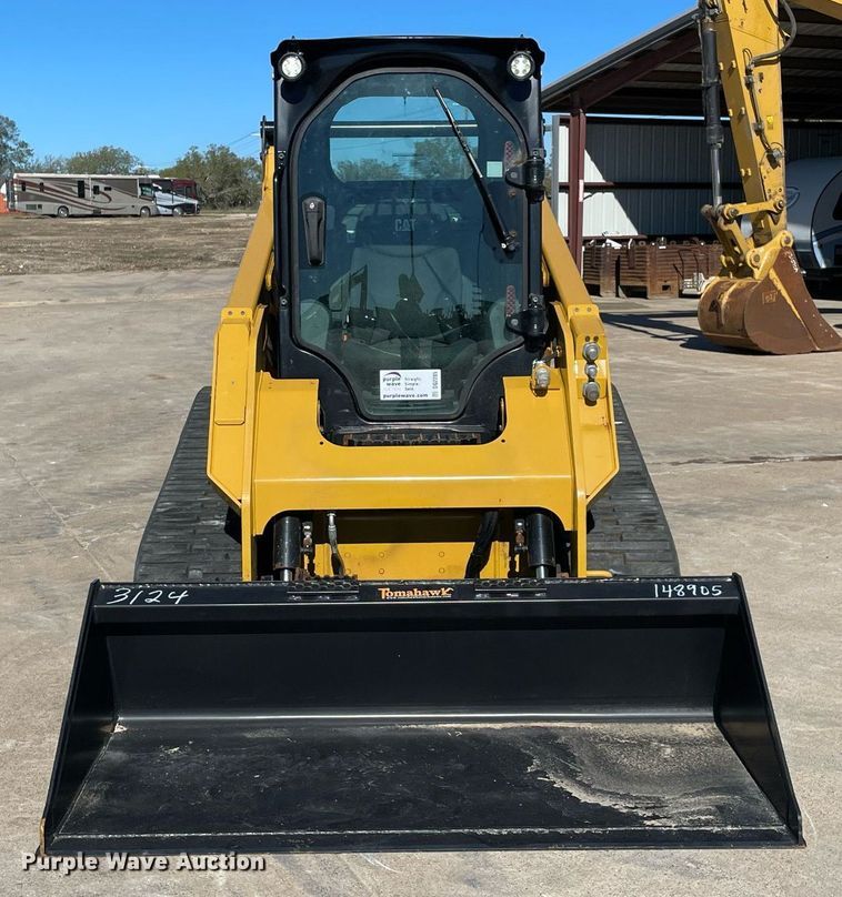 image for item DQ2285 2021 Caterpillar 259D3  tracked skid steer loader