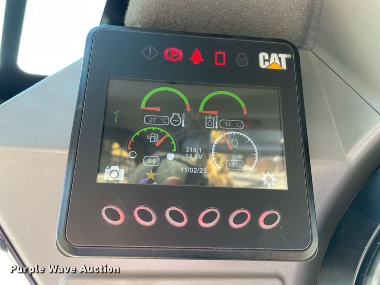 image for item DQ2285 2021 Caterpillar 259D3  tracked skid steer loader