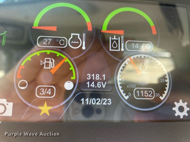 image for item DQ2285 2021 Caterpillar 259D3  tracked skid steer loader