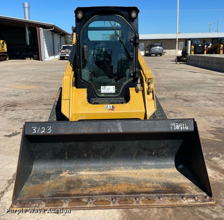 image for item DQ2287 2021 Caterpillar 259D3  tracked skid steer loader