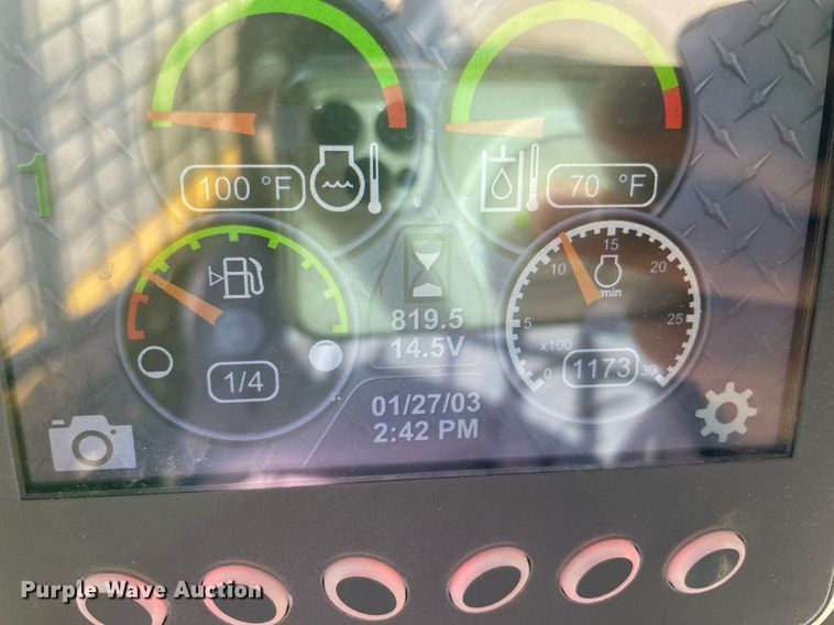 image for item DQ2287 2021 Caterpillar 259D3  tracked skid steer loader