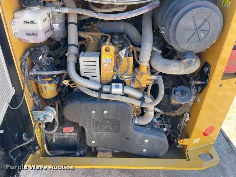 image for item DQ2287 2021 Caterpillar 259D3  tracked skid steer loader