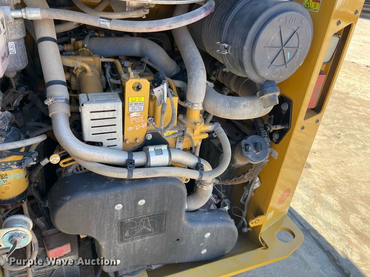 image for item DQ2287 2021 Caterpillar 259D3  tracked skid steer loader