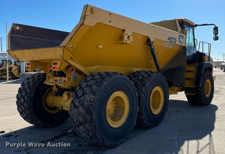 image for item DQ2290 2021 John Deere 260E  haul truck