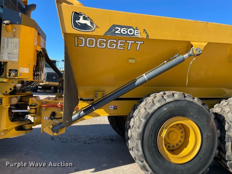 image for item DQ2290 2021 John Deere 260E  haul truck
