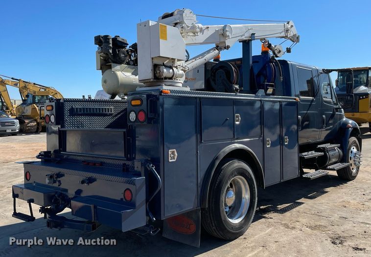 image for item DQ2291 2007 International 4300  Crew Cab utility / service truck