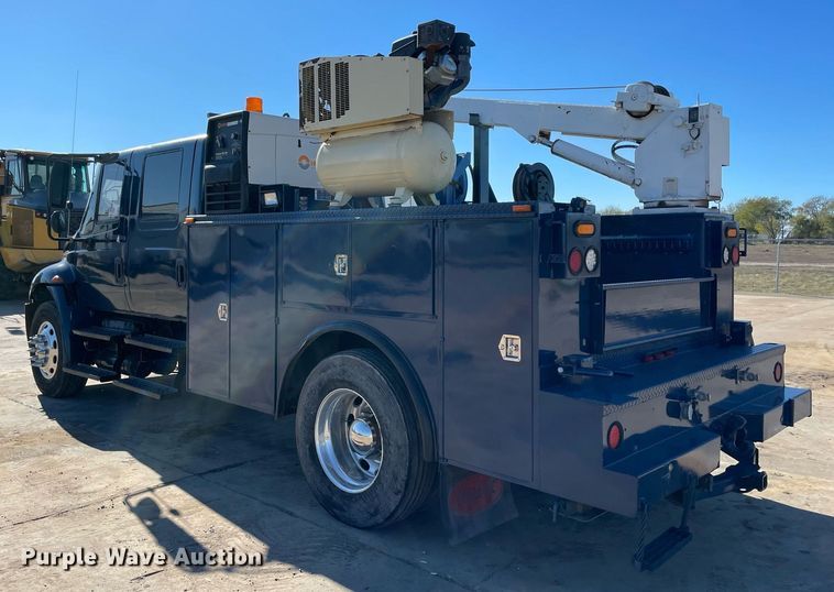 image for item DQ2291 2007 International 4300  Crew Cab utility / service truck