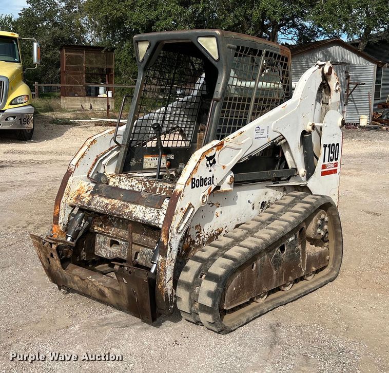image for item DQ2293 2005 Bobcat T190  tracked skid steer loader