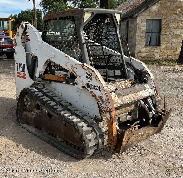 image for item DQ2293 2005 Bobcat T190  tracked skid steer loader