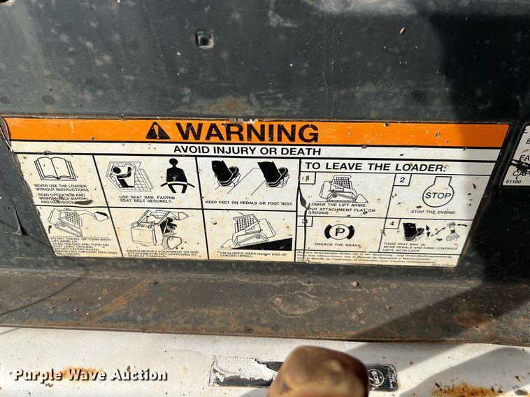 image for item DQ2293 2005 Bobcat T190  tracked skid steer loader