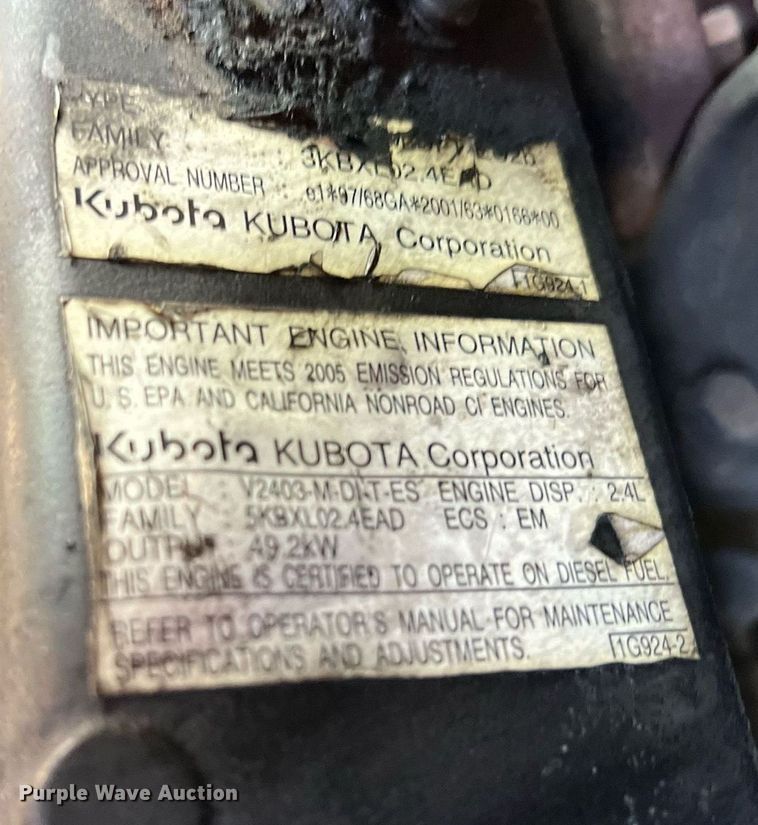 image for item DQ2293 2005 Bobcat T190  tracked skid steer loader