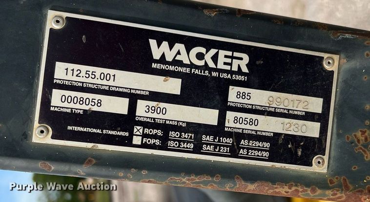 image for item DQ2294 Wacker RD25  double drum vibratory roller