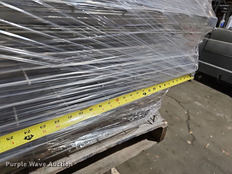 image for item DQ8503 Approximately (26) shelving racks and cable