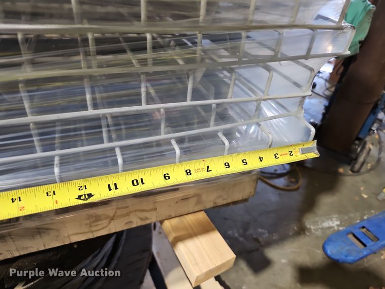 image for item DQ8503 Approximately (26) shelving racks and cable