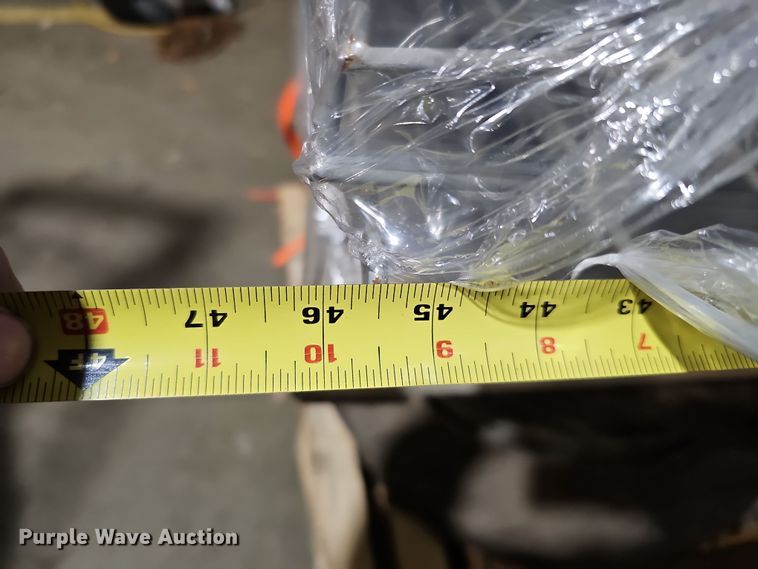 image for item DQ8503 Approximately (26) shelving racks and cable