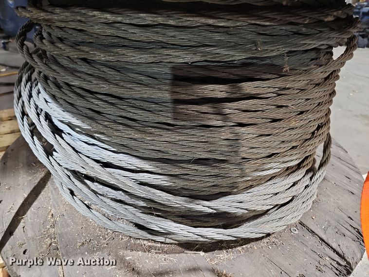 image for item DQ8503 Approximately (26) shelving racks and cable